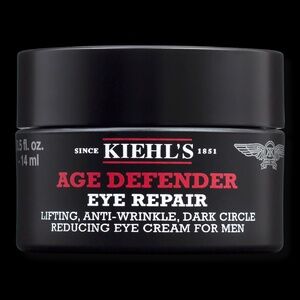 New Kiehl's Age Defender Dark Circle Eye Repair Cream Brightening Men 0.5oz 14m